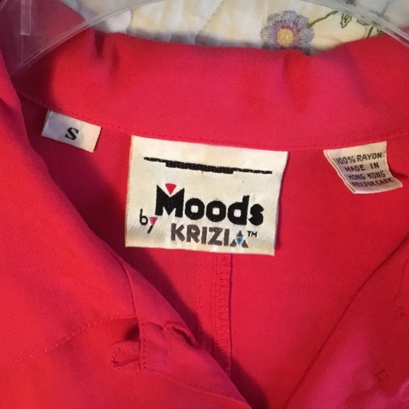 Vintage Krizia red blouse - Picture 9 of 9